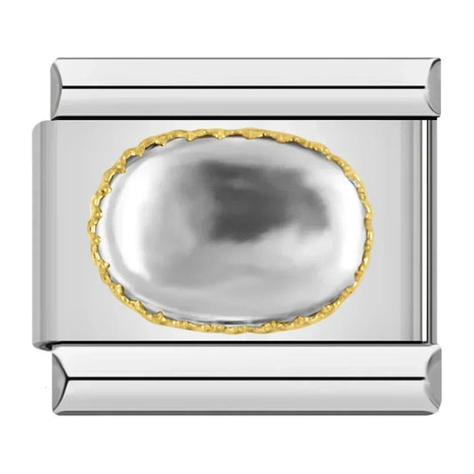 Charm Brillos plateados - Italian Charms
