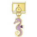 Charm Hippocampe Violet