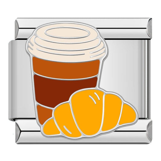 Charm Cafe Croassant - Italian Charms