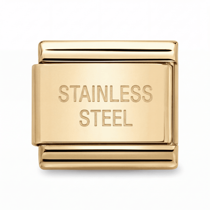 Reverso del Charm Cafe/Tappioca de acero inoxidable