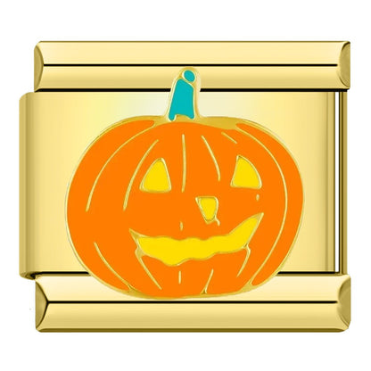 Charm Calabaza (Dorado) - Italian Charms