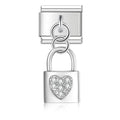 Charm Candado color plata