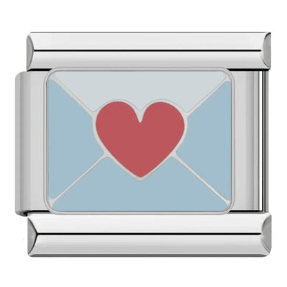 Charm Carta (Plateado) - Italian Charms