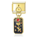 Charm Carta dei Tarocchi (Fiore)