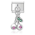 Charm Kirsche (Anhänger, Silber)