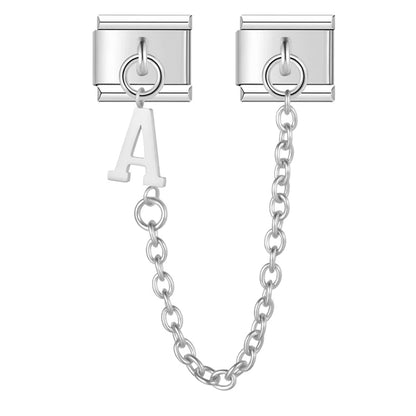 Charm Colgante (Cadena con Letra) - Italian Charms