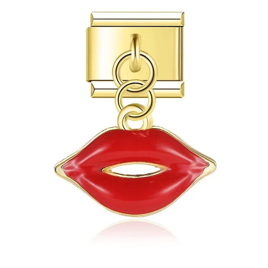 Charm Colgante beso - Italian Charms