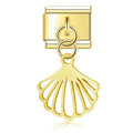 Charm Colgante Concha (Dorado)