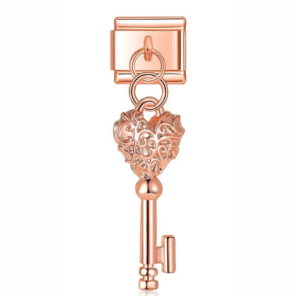 Charm Colgante Llave - Italian Charms