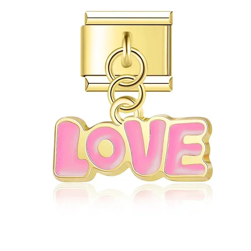Charm Colgante love - Italian Charms