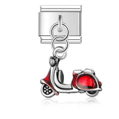 Charm Colgante Moto - Italian Charms