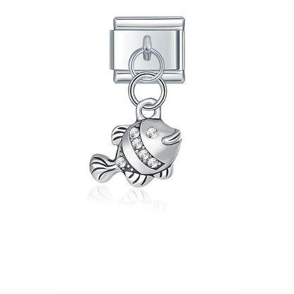 Charm Colgante Pez - Italian Charms