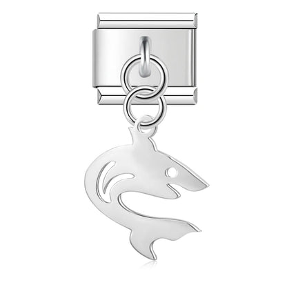 Charm Colgante Tiburon Mar - Italian Charms