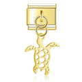 Charm Pendentif Tortue (Doré)
