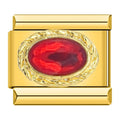 Charm con piedra roja