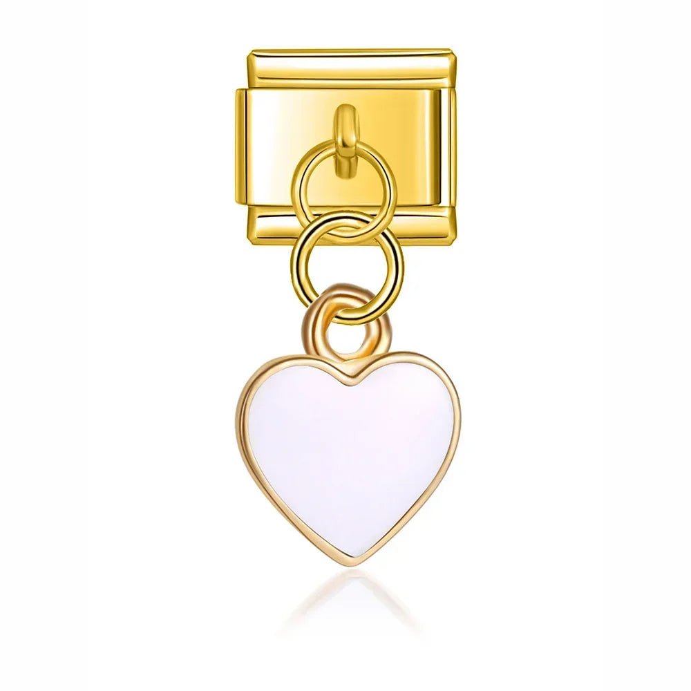 Charm Corazón dorado - Italian Charms