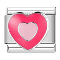 Charm Corazón Rosa (Fucsia)