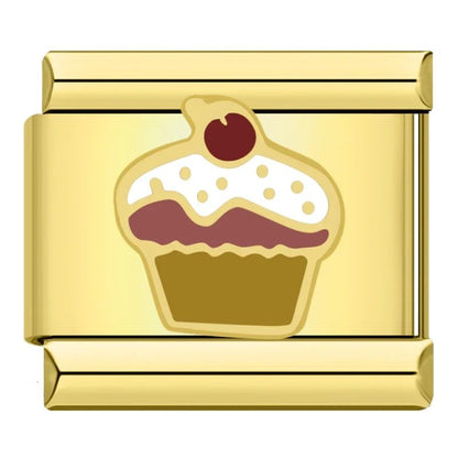 Charm Cup Cake (Café) - Italian Charms