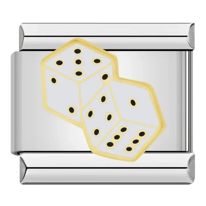 Charm Dados - Italian Charms