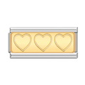 Charm Doble Corazones