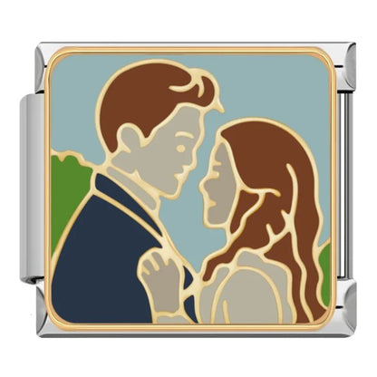 Charm Edward y Bella - Italian Charms