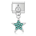 Charm Türkiser Stern