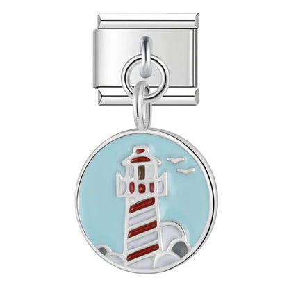 Charm Faro (Colgante, Plateado) - Italian Charms