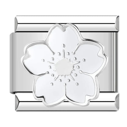 Charm Flor Blanca (Cerezo) - Italian Charms