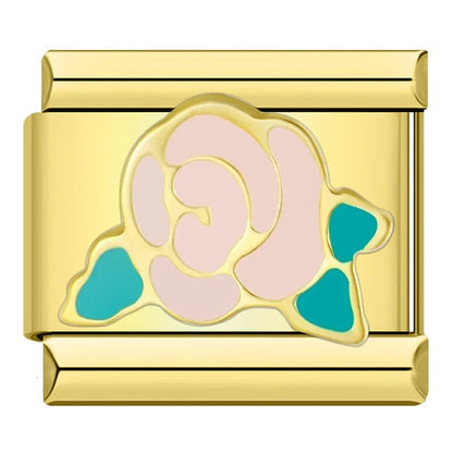 Charm Flor Rosa (Peonía) - Italian Charms