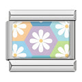 Charm Flores (Fondo Lila)