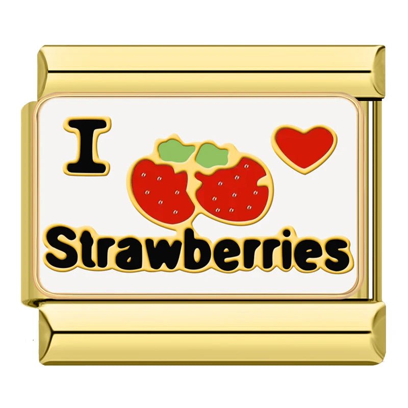 Charm Fresas - Italian Charms