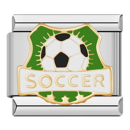 Charm Futbol "Soccer" - Italian Charms