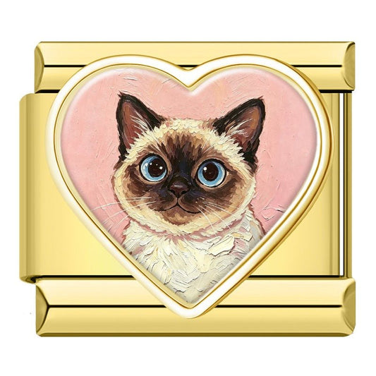 Charm Gatito Combinado - Italian Charms