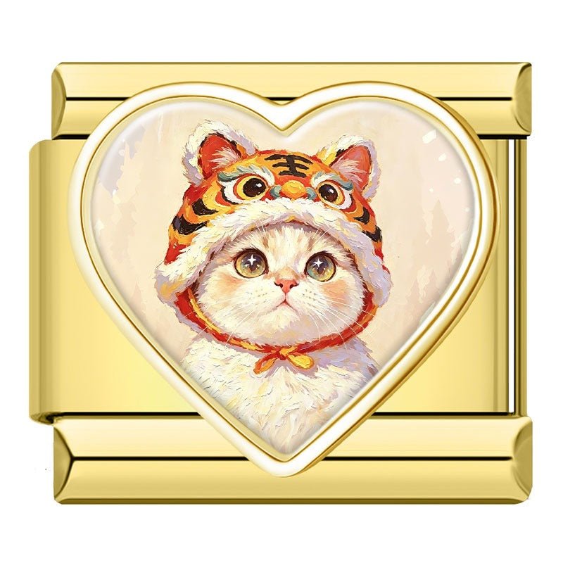 Charm Gatito Disfraz - Italian Charms