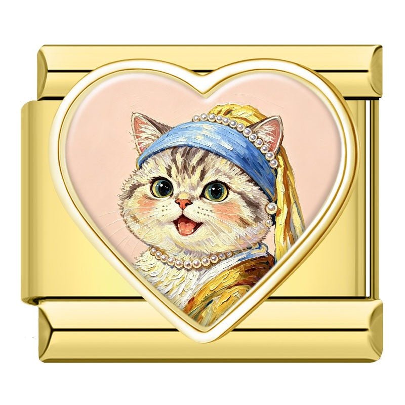 Charm Gatito Feliz - Italian Charms