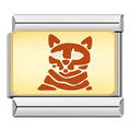 Charm Gatto (Arancione)
