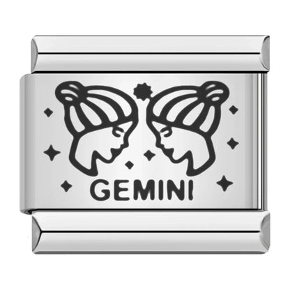 Charm Geminis - Italian Charms
