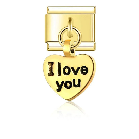 Charm I love you - Italian Charms