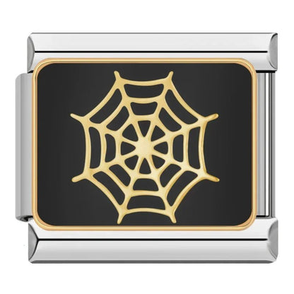 Charm Telaraña (Dorada) - Italian Charms