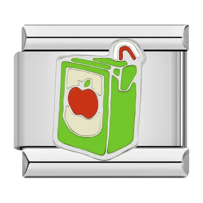 Charm Jugo (Plateado) - Italian Charms