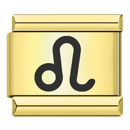 Charm Leo (Dorado) - Italian Charms