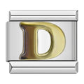 Charm Buchstabe D (Silber)