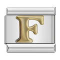 Charm Buchstabe F (Silber)