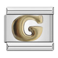 Charm Buchstabe G (Silber)