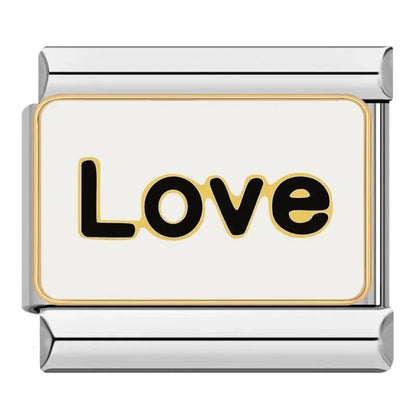 Charm Love (Fondo Blanco) - Italian Charms