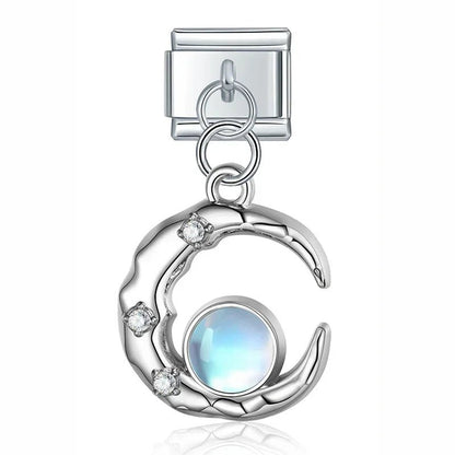 Charm Luna (Colgante con Piedra) - Italian Charms