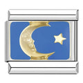 Charm Luna (Fondo Azul)