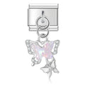 Charm Rosa Schmetterling