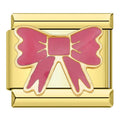 Charm Schleife (Gold)