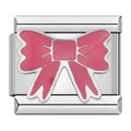 Charm Moño Rosa